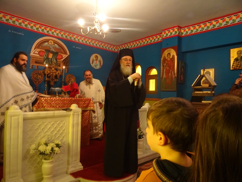 Στους μαθητές του “ΑΠΟΣΤΟΛΟΥ ΠΑΥΛΟΥ” μίλησε ο Μητροπολίτης Κορίνθου