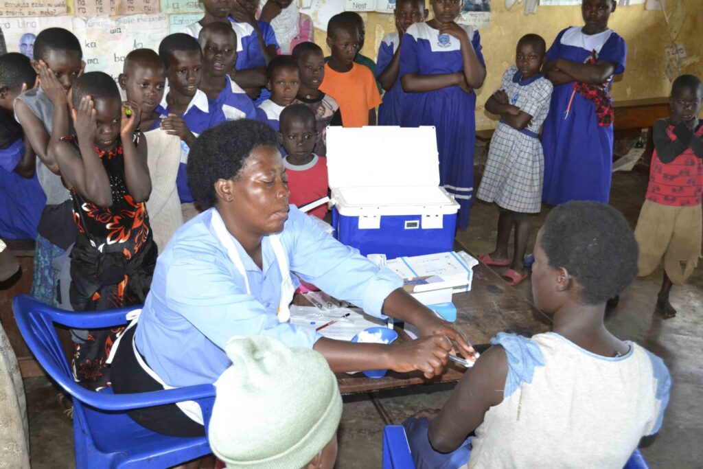 Immunization program by Uganda Orthodoo Medical Bureau with Support from XM Group from Cyprus