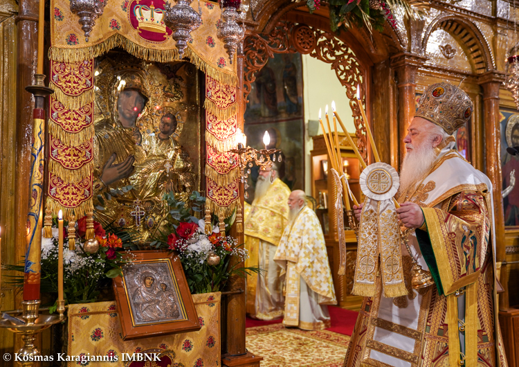 Η Σύναξη της Υπεραγίας Θεοτόκου στη Νάουσα