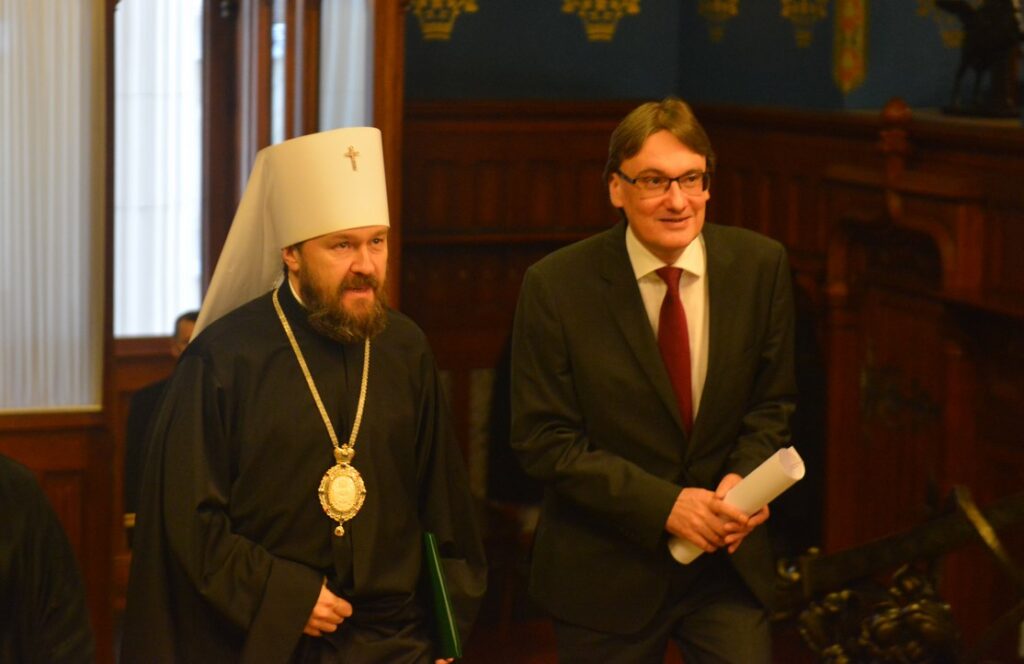 Members of Russian Church work group meet with foreign ministry officials in Moscow