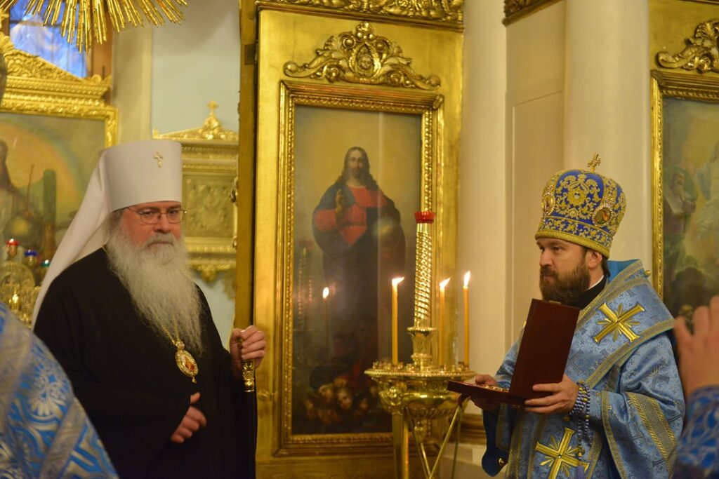Предстоятель Православной Церкви в Америке молился за всенощным бдением в московском храме в честь иконы «Всех скорбящих Радость» на Большой Ордынке