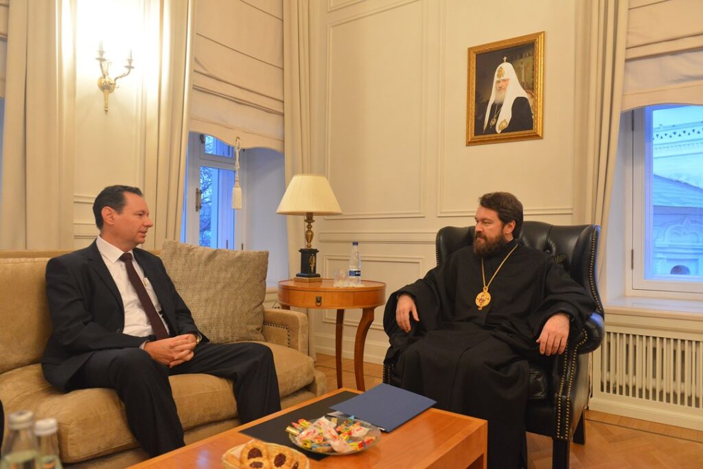 Председатель ОВЦС встретился с временным поверенным в делах Израиля в России