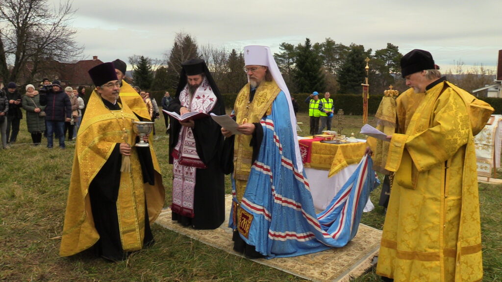 Slujire interortodoxă în Ungaria: A fost aşezată piatra de temelie pentru o biserică rusă