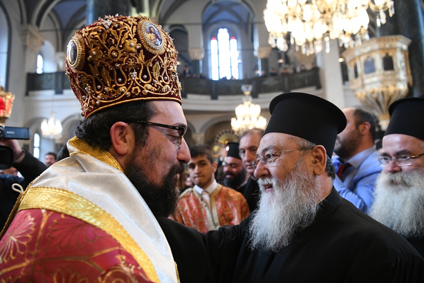 Ο Κορίνθου Διονύσιος στη χειροτονία του Επισκόπου Δορυλαίου