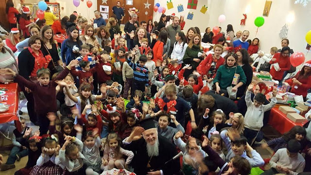 Ο Οικ. Πατριάρχης κοντά στα παιδιά της Ομογένειας