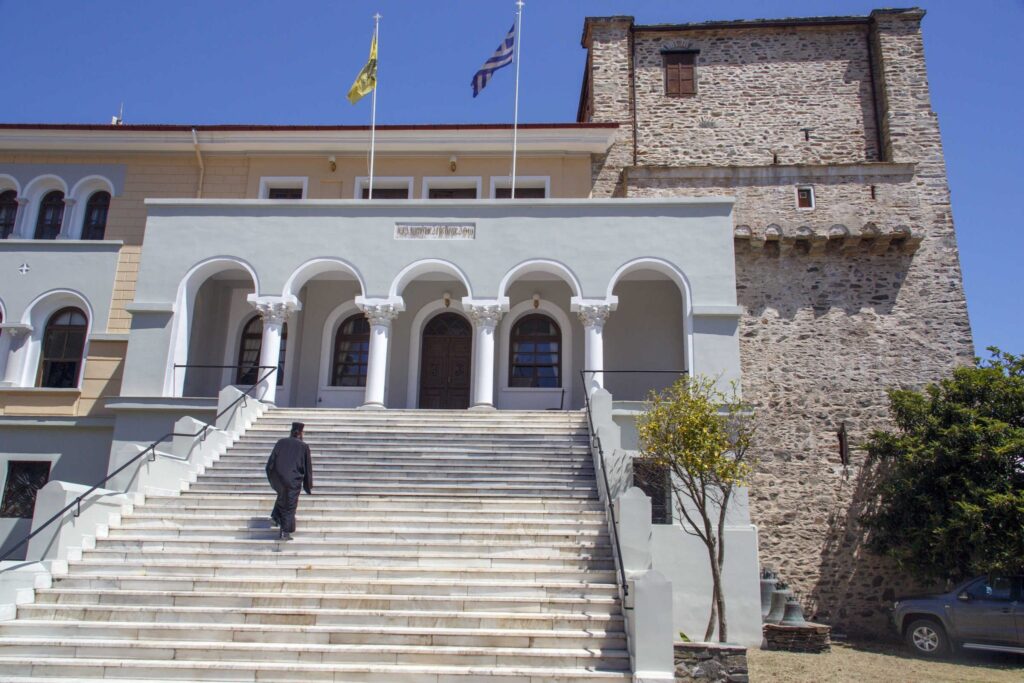 Muntele Athos: Organizare și structură