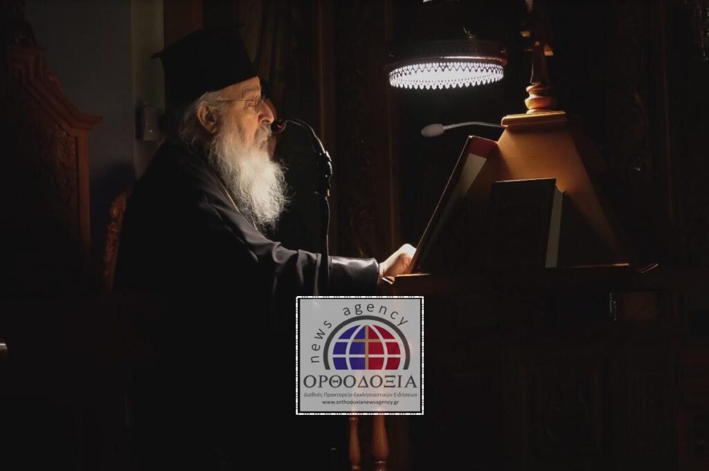 Ο Μητροπολίτης Κασσανδρείας στις Ώρες των Χριστουγέννων