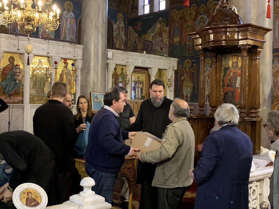 «Δέματα Αγάπης» από την Ι.Μ. Νέας Ιωνίας