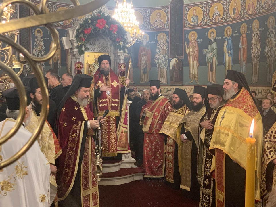 Μέγας Εσπερινός Αγίας Αναστασίας Φαρμακολυτρίας στη Ν. Ιωνία