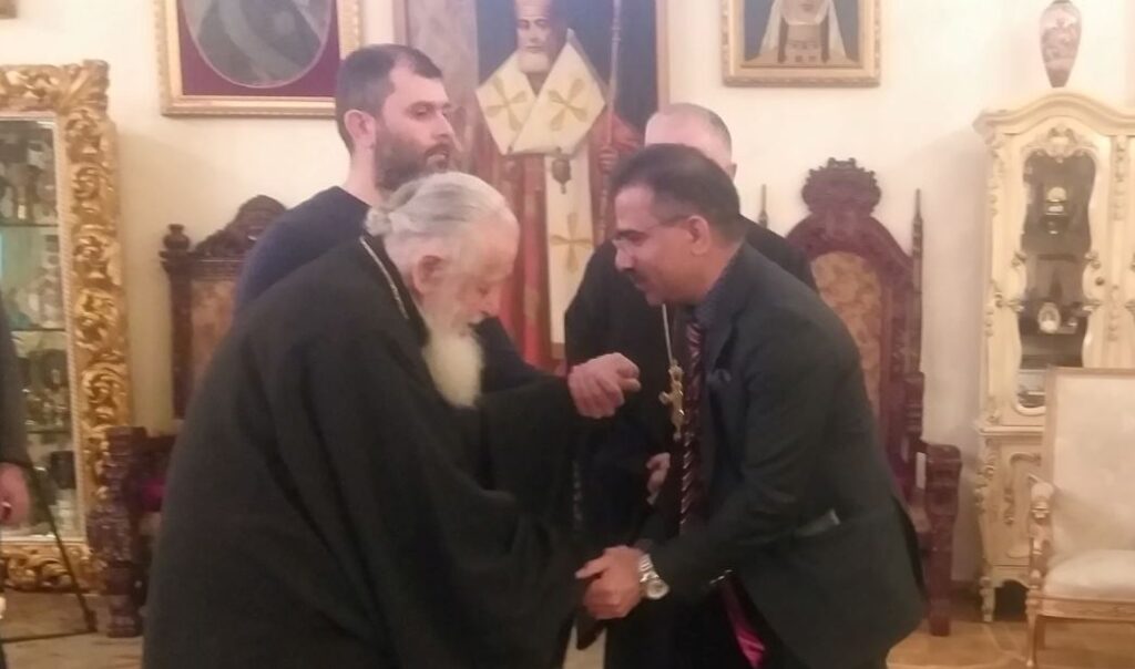 Ο νέος Πρέσβης της Ινδίας στον Πατριάρχη Γεωργίας
