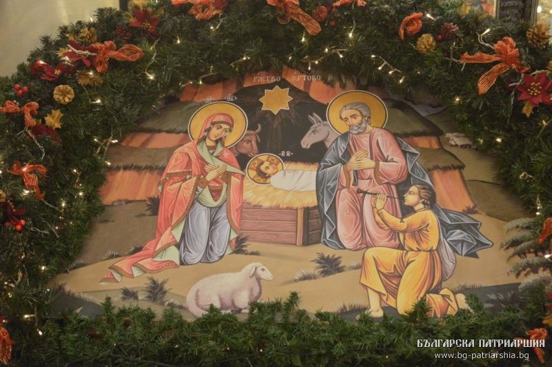 Архиерейско богослужение пред празника на Рождество Христово в Пловдив