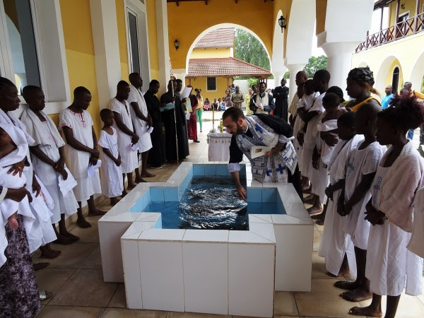 52 Βαπτίσεις Ορθοδόξων στην πόλη Pointe-Noire