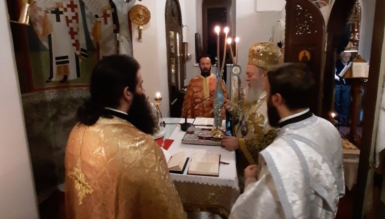 Η Τίμια Κάρα του Οσίου Δαυίδ στη Χαλκίδα