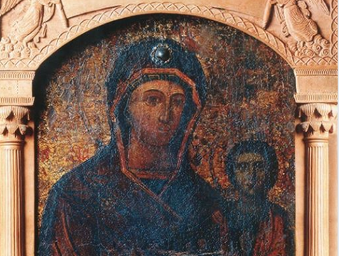 E Tërëshenjta e shpëtuara nga zjarri