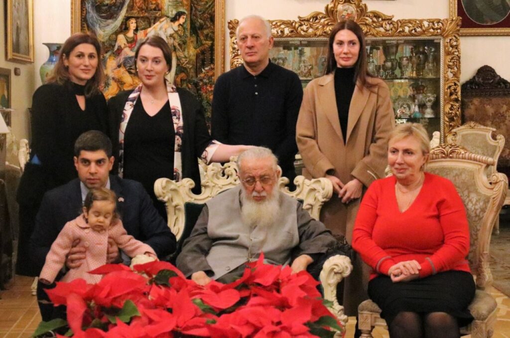 Διπλωμάτες επισκέφθηκαν τον Πατριάρχη Γεωργίας