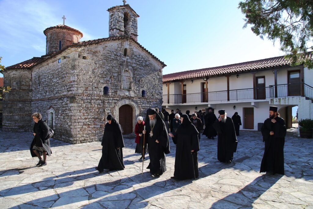 Δεύτερη ημέρα Χριστουγέννων στην Μονή Αγίου Ιωάννη Βομβοκούς