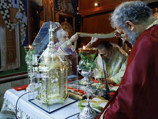 Ο Θαυμακού Ιάκωβος στον Ι.Ν. Ευαγγελισμού Θεοτόκου Χαροκόπου