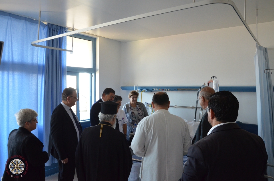 O Μητρ. Κωνσταντίας στο Νοσοκομείο Αμμοχώστου