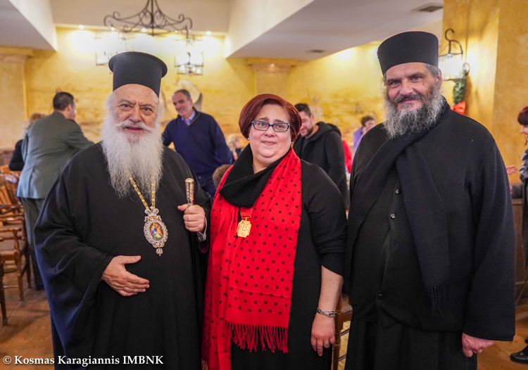 Εθελόντρια του ΚΕ.Μ.Α.Ε.Δ. τίμησε ο Μητροπολίτης Βεροίας