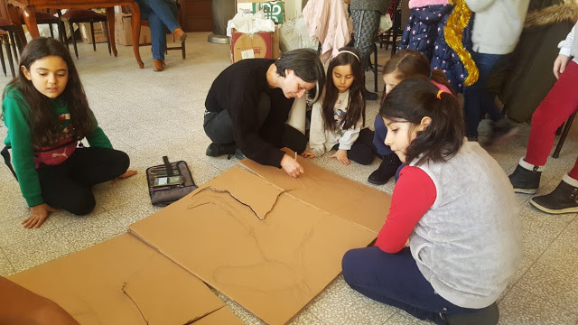 Ετοιμασίες για τα Χριστούγεννα από τα μικρά παιδιά της Κοινότητας Βλάγκας