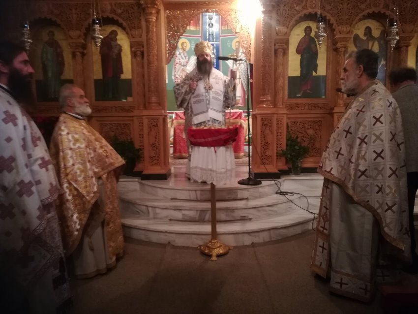 Η μνήμη του Αγίου Στεφάνου στο Ι. Ησυχαστήριο του Αγ. Χαραλάμπους