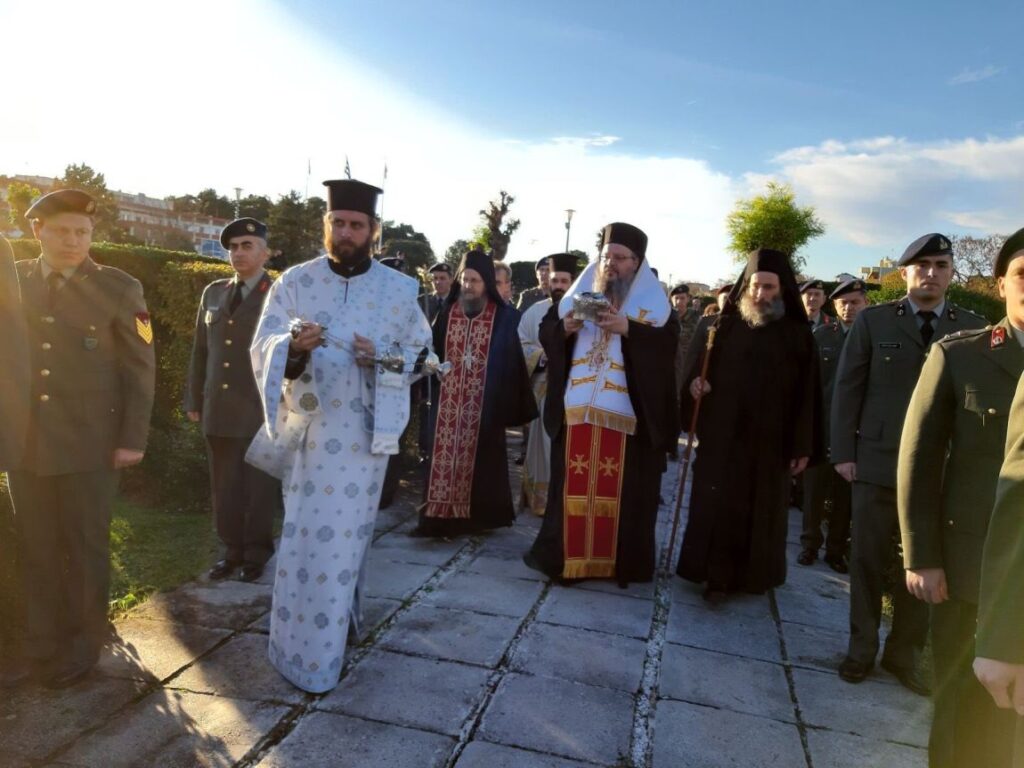 Η 1η Στρατιά υποδέχτηκε την Τιμία Κάρα του Αγίου Μοδέστου