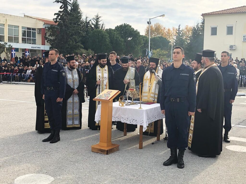 Τους νέους Δόκιμους Αστυφύλακες όρκισε ο Μητροπολίτης Μαρωνείας