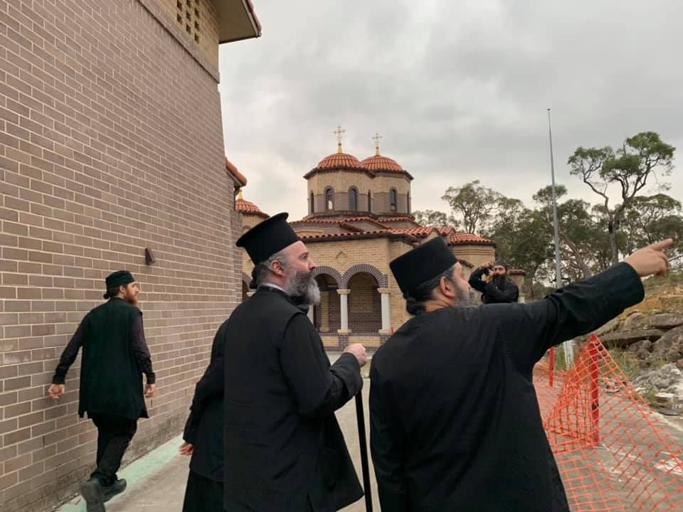 В монастырь Пантанасса срочно прибыл Архиепископ Австралии