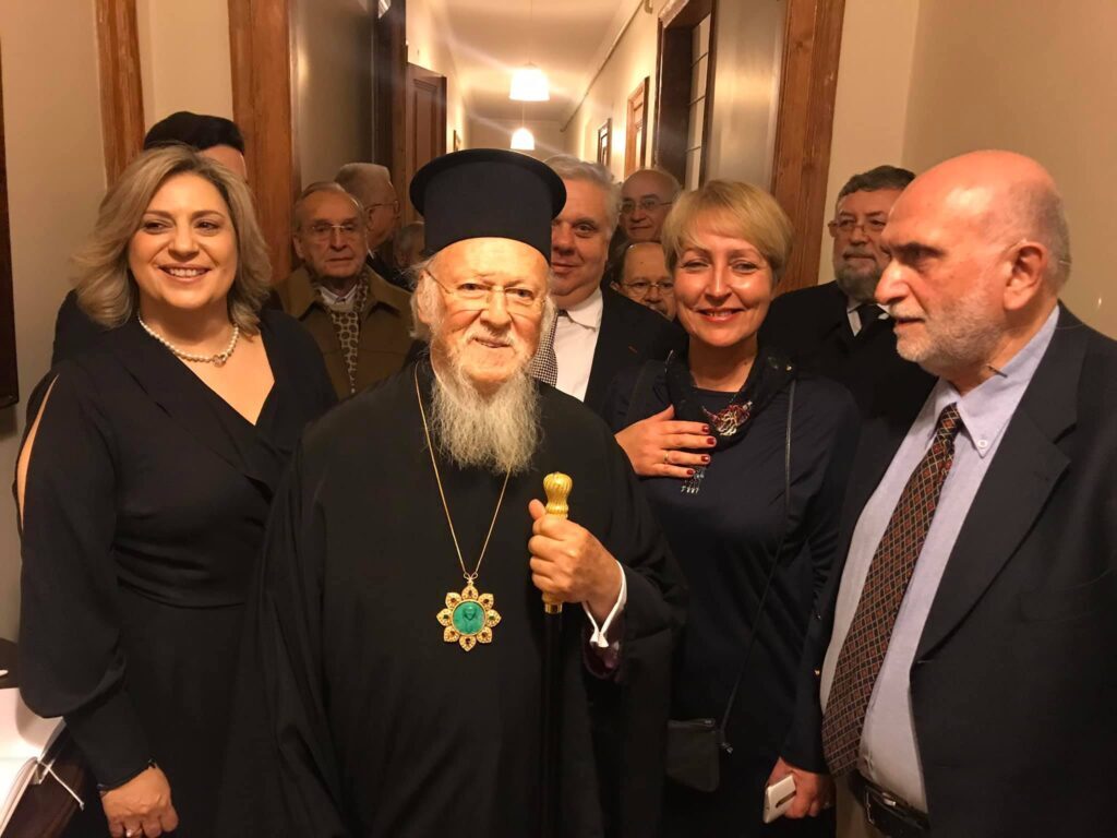 Ecumenical Patriarch attends book presentation