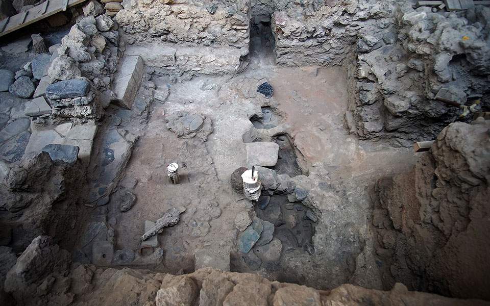 Νέα ευρήματα στο φως στο Ακρωτήρι Θήρας