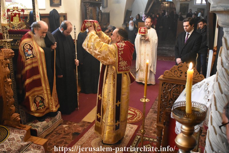 عيد جامع لوالدة الألة الكلية القداسة في البطريركية الأورشليمية