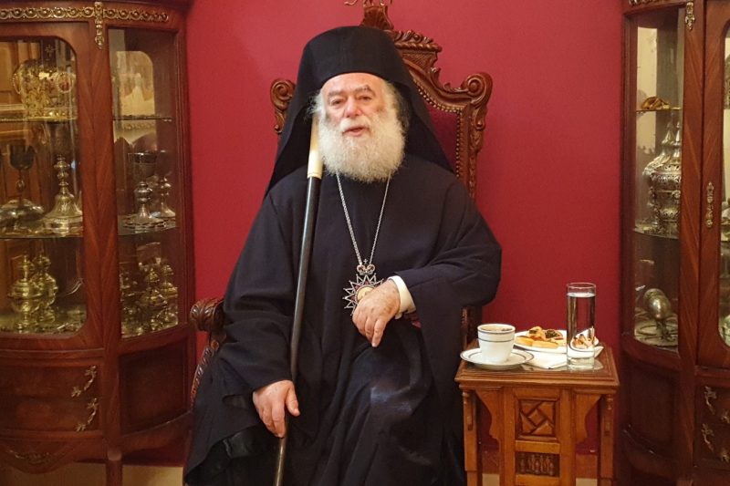 Ο Τίμιος Σταυρός στα νερά της Μεσογείου και το μήνυμα ειρήνης για την Λιβύη από τον Πατριάρχη Αλεξανδρείας 