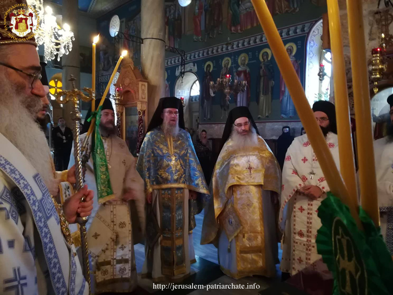 البطريركية الأورشليمية تحتفل بعيد القديس البار ثيوذوسيوس