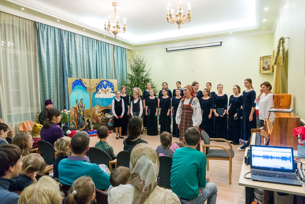 Рождественская ёлка в Рижской Духовной семинарии