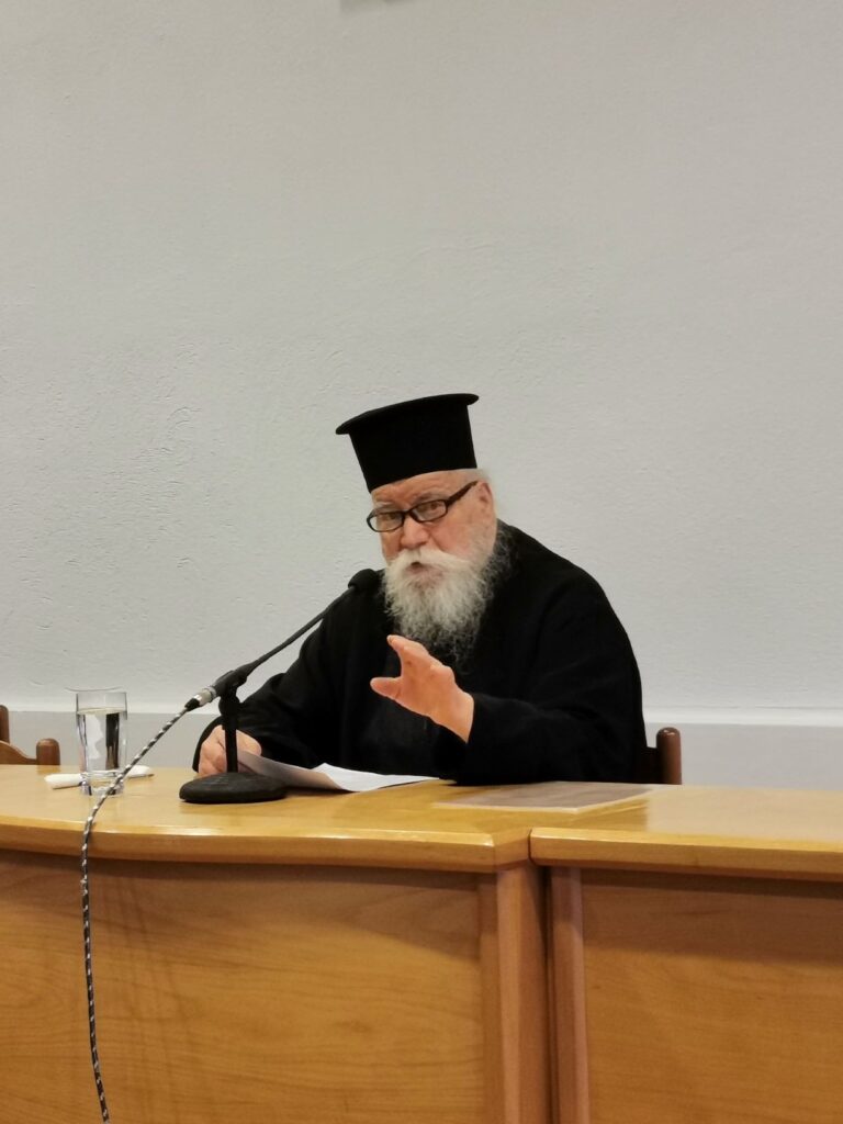 Ο π. Δανιήλ Αεράκης στην Ιερατική Σύναξη της ΙΜ Εδέσσης