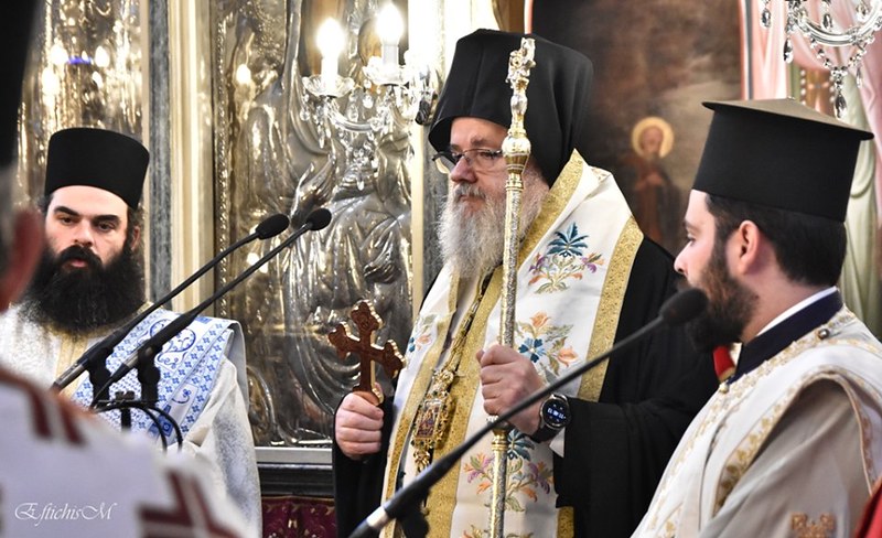 Δοξολογία και κοπή Αγιοβασιλόπιττας Περιφέρειας Χανίων