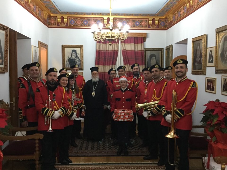 Τα Πρωτοχρονιάτικα κάλαντα στον Μητροπολίτη Μαντινείας