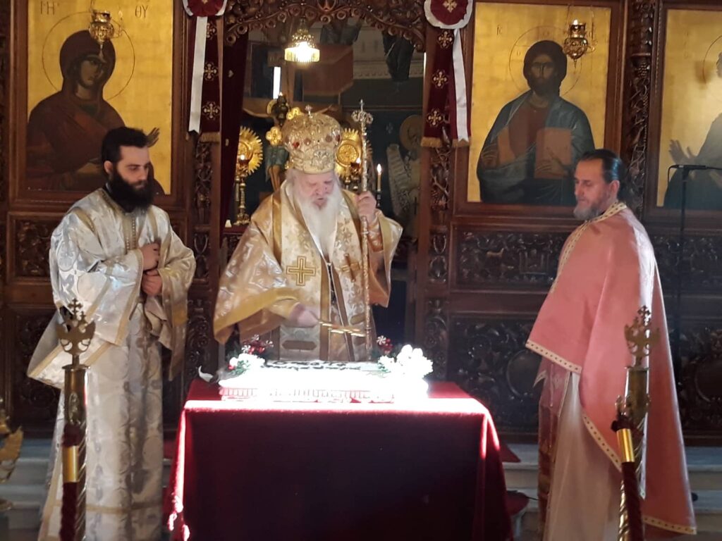 Στη Δερβιτσάνη για την Πρωτοχρονιά ο Μητροπολίτης Αργυροκάστρου