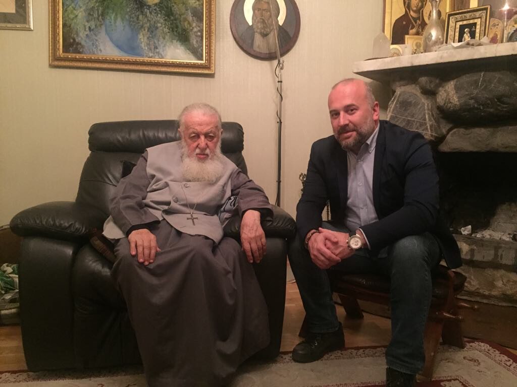 იმერეთში სახელმწიფო რწმუნებული პატრიარქს შეხვდა