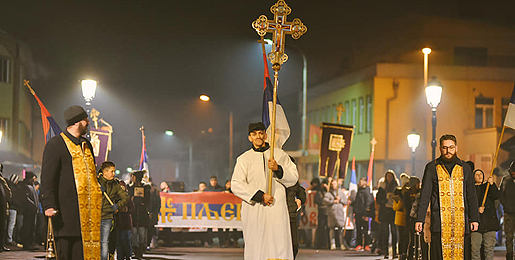Велики број грађана Пљеваља на 14. литији