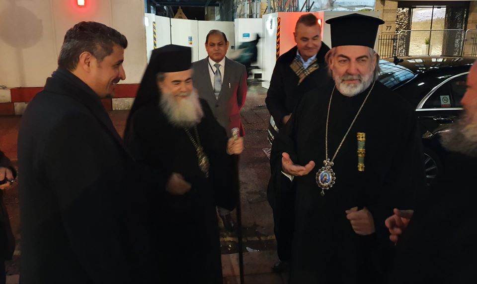 Στην Αρχιεπ. Θυατείρων ο Πατρ. Ιεροσολύμων