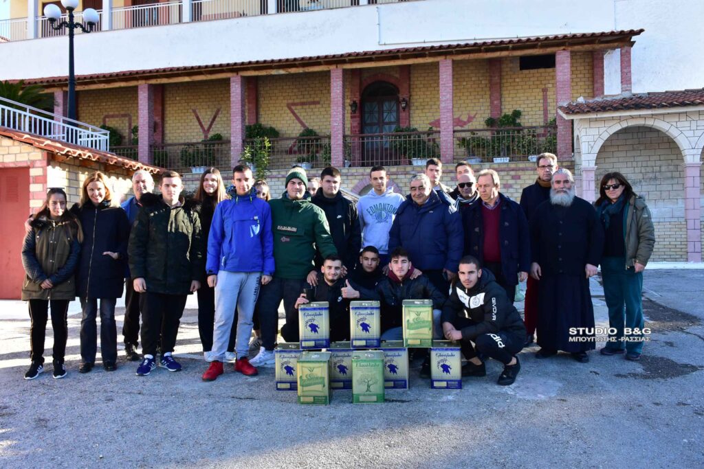 Το 1ο ΕΠΑΛ Ναυπλίου στηρίζει το φιλανθρωπικό έργο της Εκκλησίας