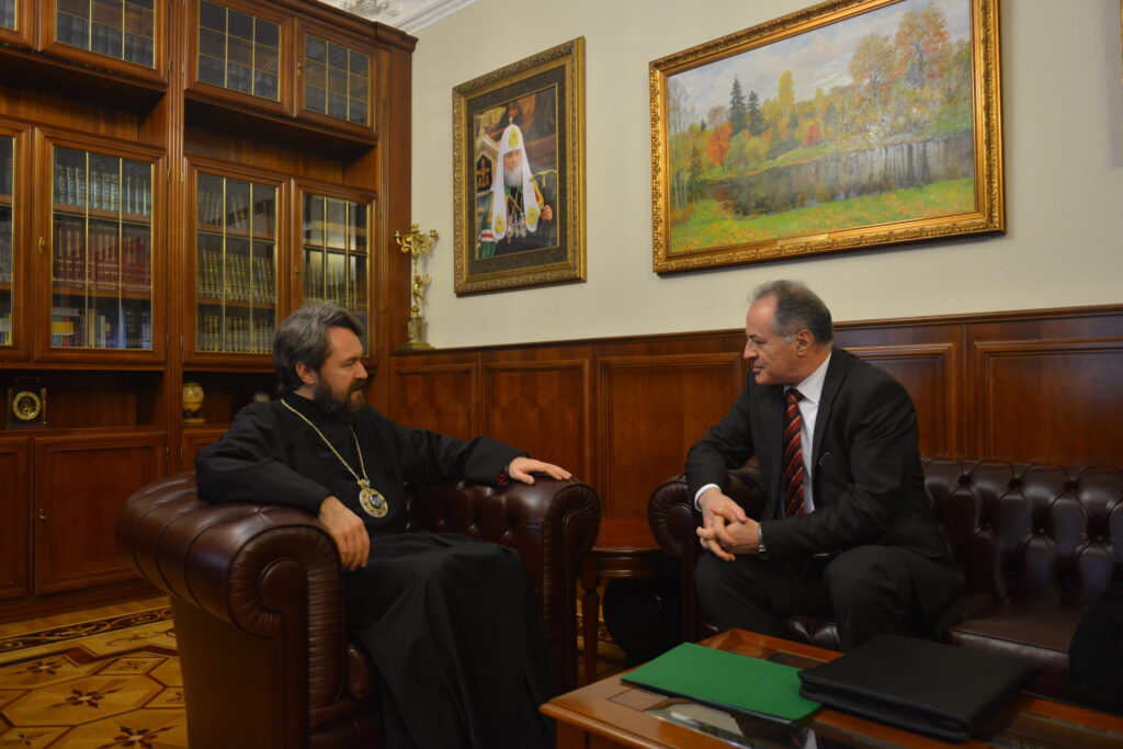 DECR Chaiman meets with Montenegro Ambassador to Russia