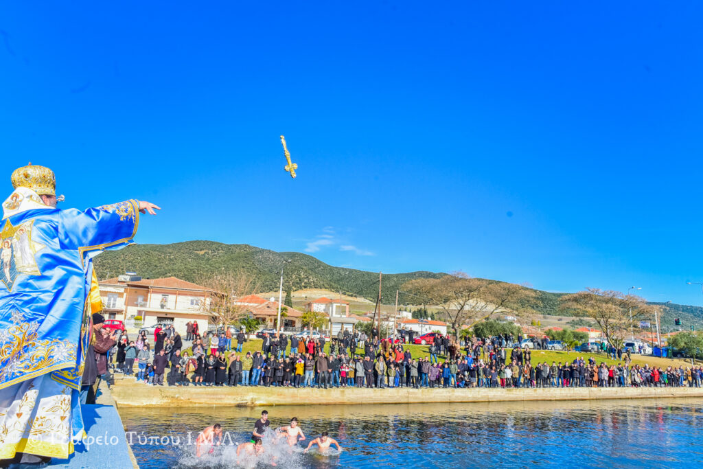 Η εορτή των Θεοφανείων στην ΙΜ Λαγκαδά
