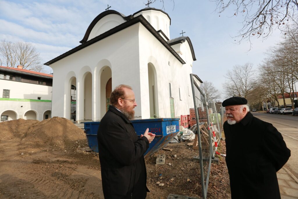 Mitropolitul ortodox grec al Germaniei a vizitat Aşezământul românesc din München
