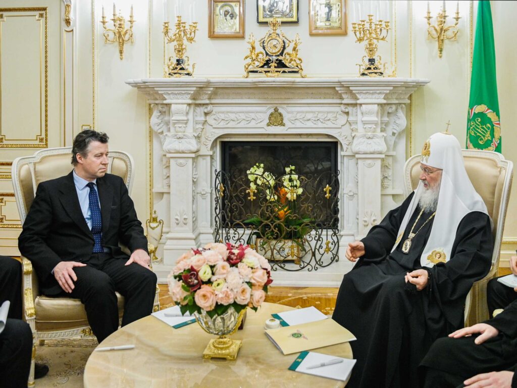 Patriarch Kirill meets with Germany’s ambassador to Russia
