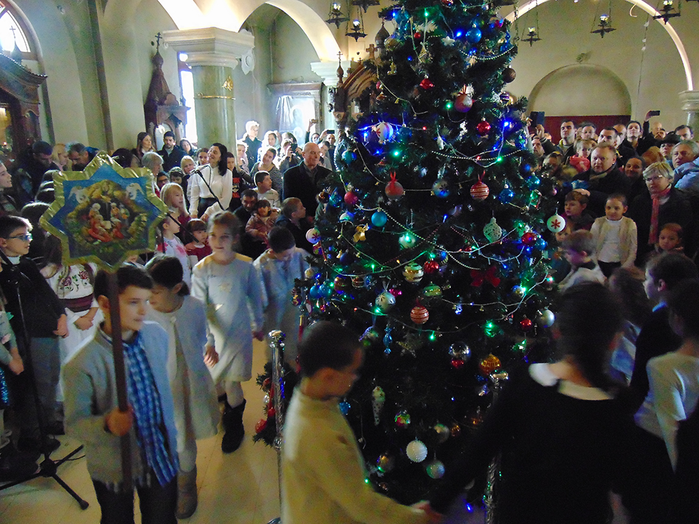 Божић за мале у руској цркви Свете Тројице на Ташмајдану
