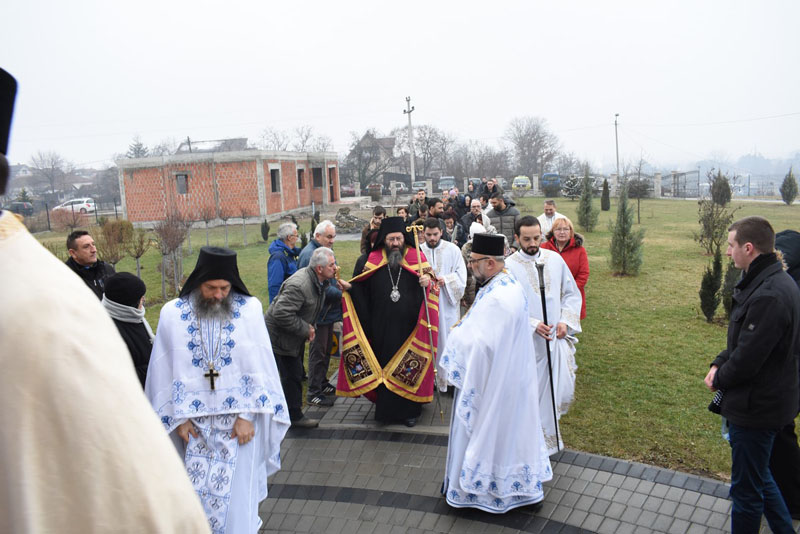 Богојављење у цЦркви Светог Василија Острошког у Кованлуку