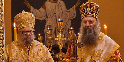 Крсна слава Епископа будимског г. Лукијана