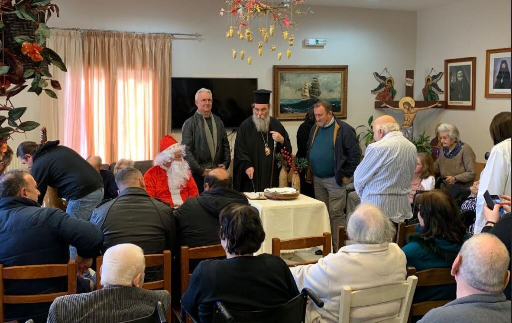 Κοπή Αγιοβασιλόπιτας στο Αννουσάκειο